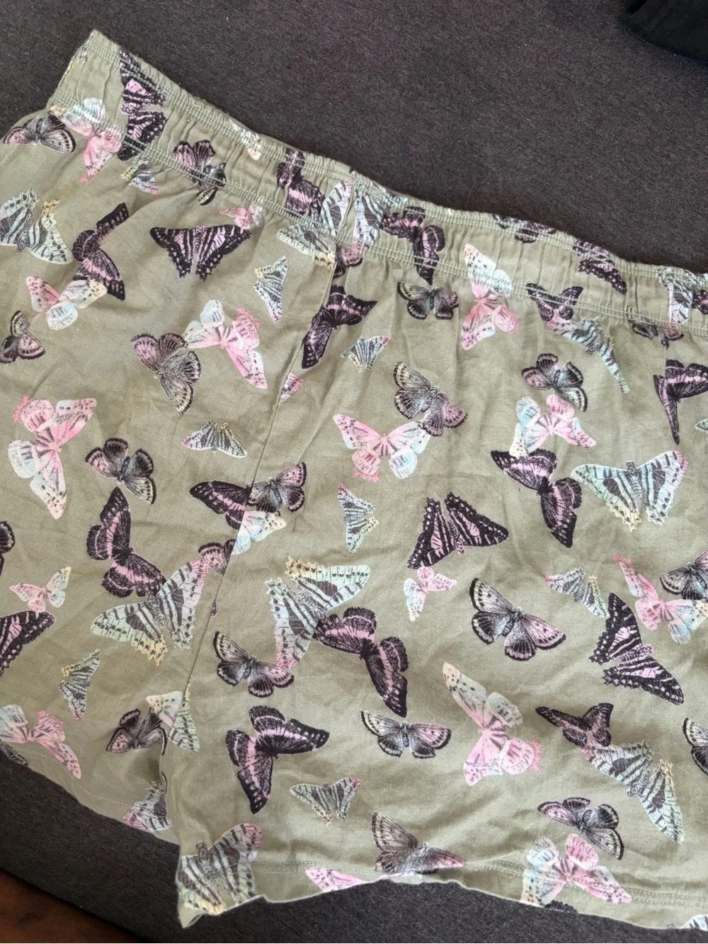 Victoria's Secret PINK Flannel Sleep Boxy Pajama Lounge Shorts